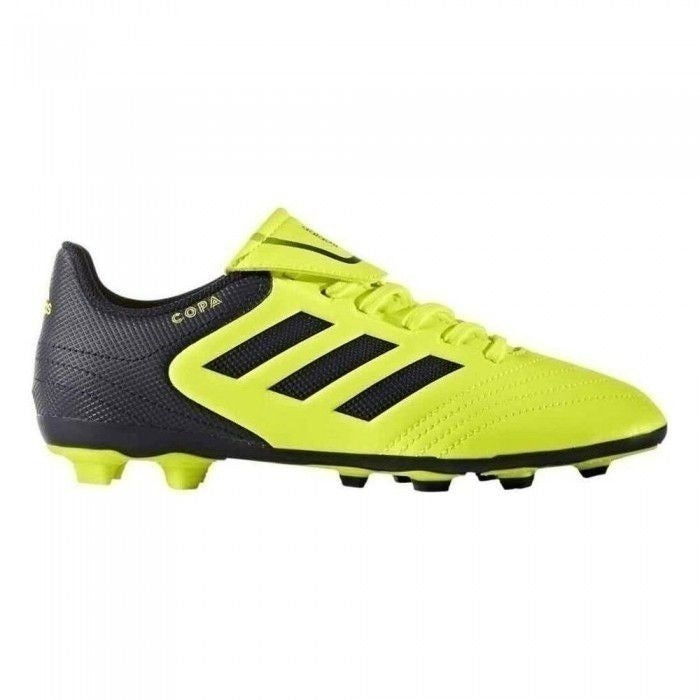 ADIDAS COPA 17.4 FG JUNIOR TERRENI IN ERBA COLORE GIALLO FLUO E NERO LINGUETTA