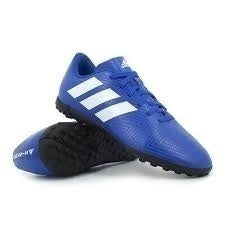 ADIDAS NEMEZIZ TANGO 18.4 TF JUNIOR SCARPE DA CALCETTO BLU BIANCO