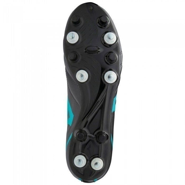 MIZUNO MONARCIDA NEO SELECT MIX TERRENI BAGNATI COLORE NERO AZZURRO TACCHETTI MISTI INTERCAMBIABILI