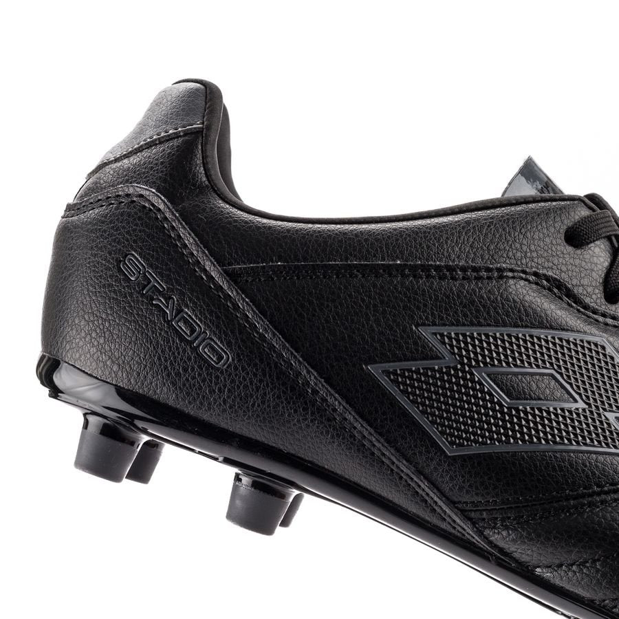 LOTTO STADIO 300 III FG TERRENI IN ERBA NATURALE COLORE NERO