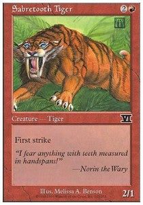 Sabretooth Tiger