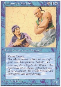 Mahamoti Djinn - Foreign White Bordered (Rare)