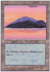 Island (V.3) - Foreign White Bordered (Land)