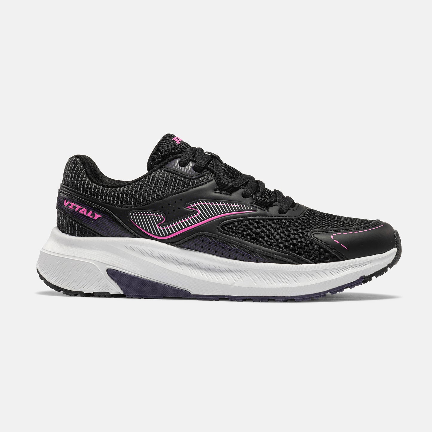 JOMA VITALY LADY 2601 NERO ROSA BIANCO SCARPE GINNASTICA PALESTRA RUNNING DONNA