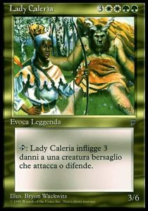 Lady Caleria - Legends Italian (Rare)