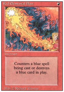Red Elemental Blast - Revised (Common)
