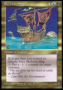 Skeleton Ship - Ice Age (Rare)