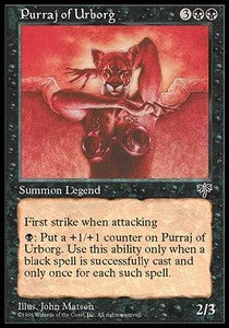 Purraj of Urborg - Mirage (Rare)