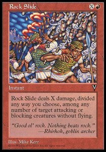 Rock Slide - Visions (Common)