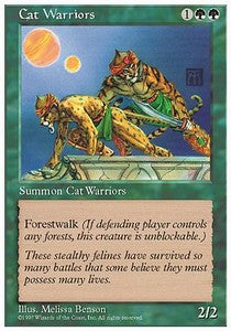 Cat Warriors - Fifth Edition (Common)