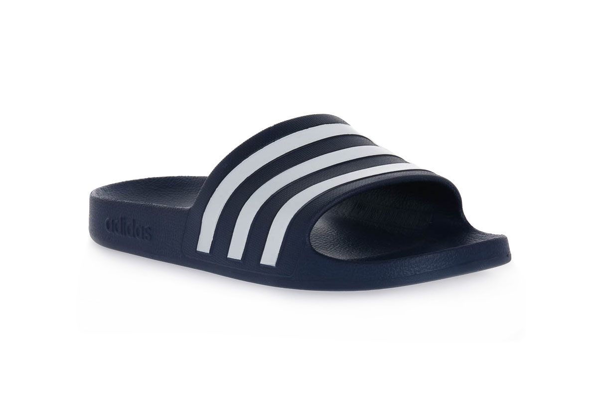 ADIDAS ADILETTE AQUA F35539/F35543 NERO BIANCO CIABATTE DA DOCCIA