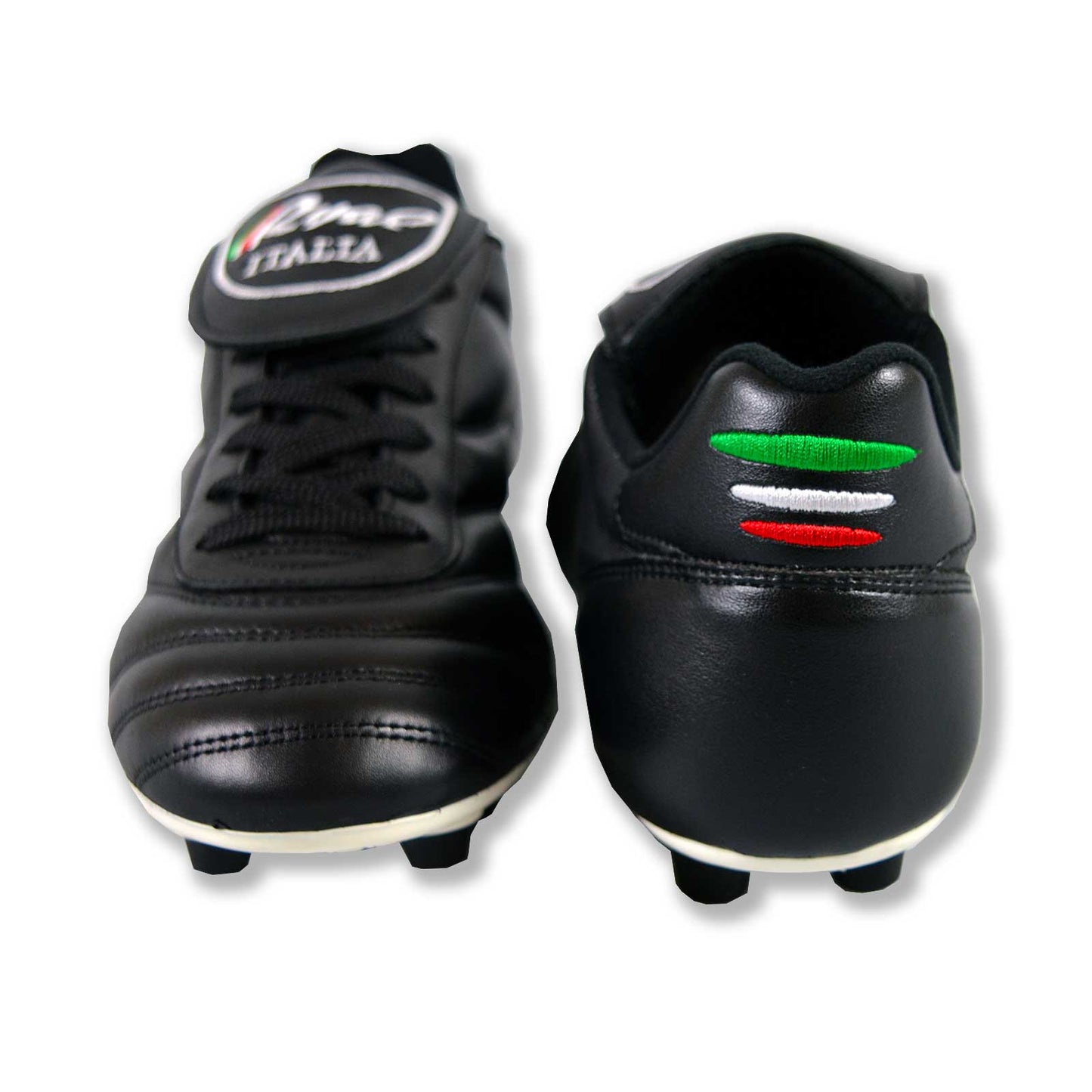 RYAL ITALIA EURO 2020 FG SCARPE ARTIGIANALI VERA PELLE100% MADE IN ITALY NERO BIANCO