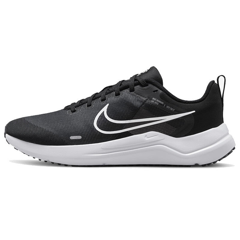 NIKE DOWNSHIFTER 12 SCARPE RUNNING PALESTRA GINNASTICA NERO BIANCO TENNIS