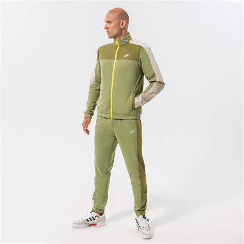 NIKE TUTA COMPLETA ACETATA VARI COLORI DM6843 CON ZIP NERO VERDE BLU ROSSO