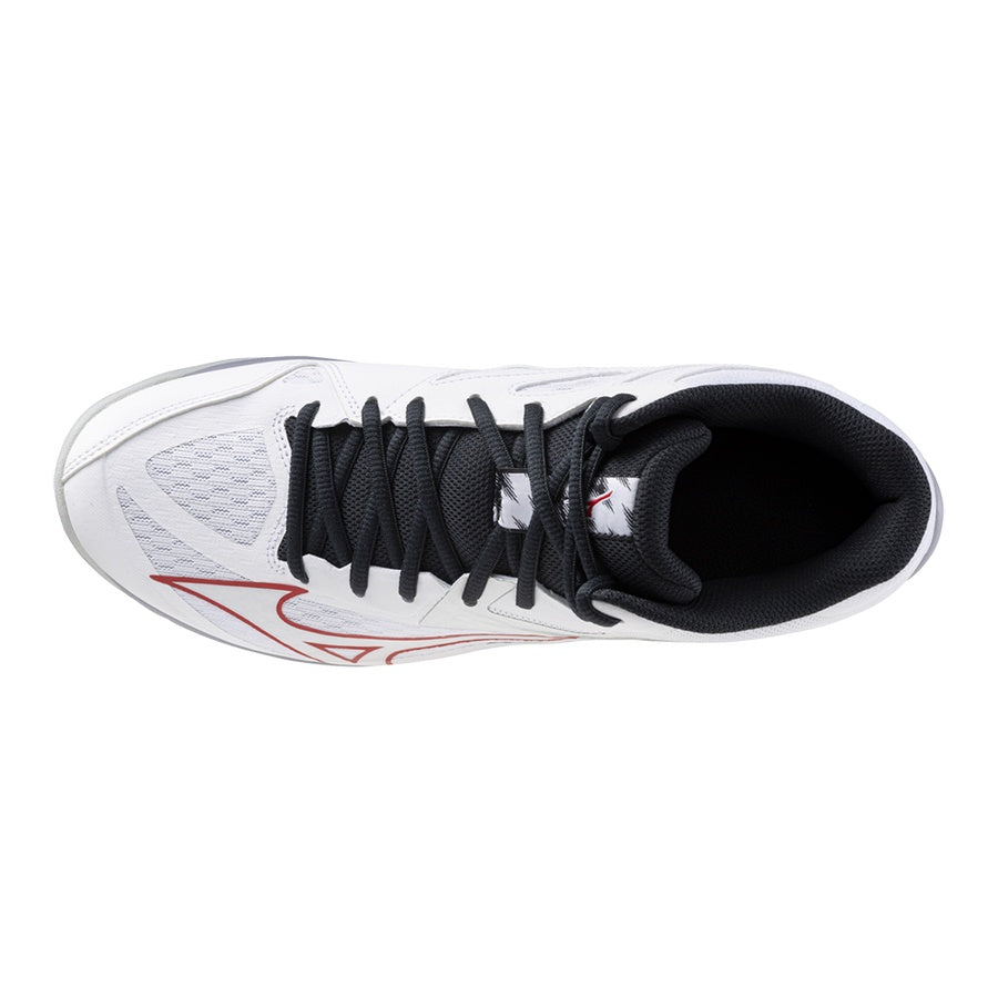 MIZUNO THUNDER BLADE Z MID SCARPE DA PALLAVOLO VOLLEY BIANCO ROSSO