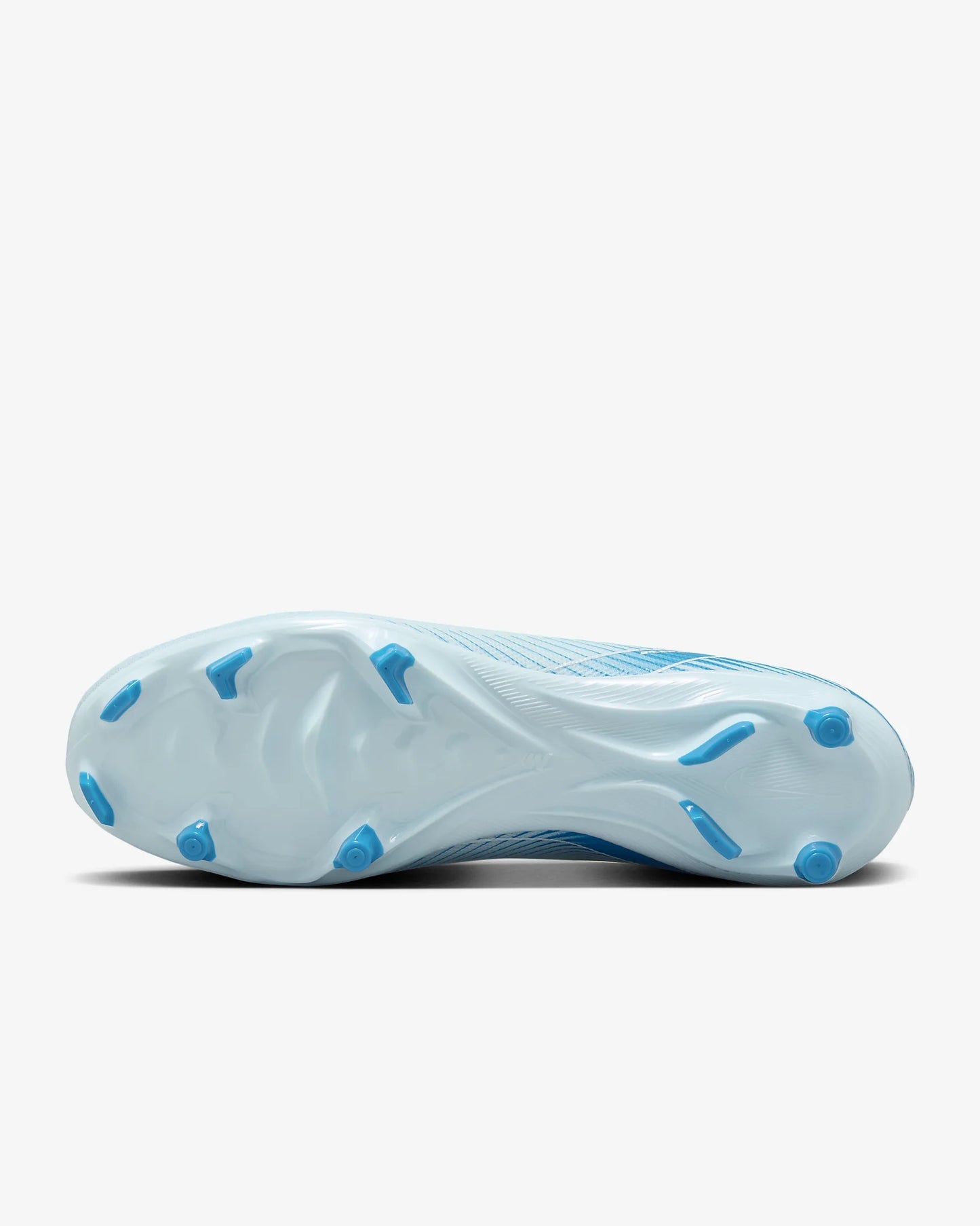 NIKE JR ZOOM VAPOR 16 ACADEMY FG/MG SCARPE DA CALCIO BAMBINO TERRENI IN ERBA AZZURRO BLU