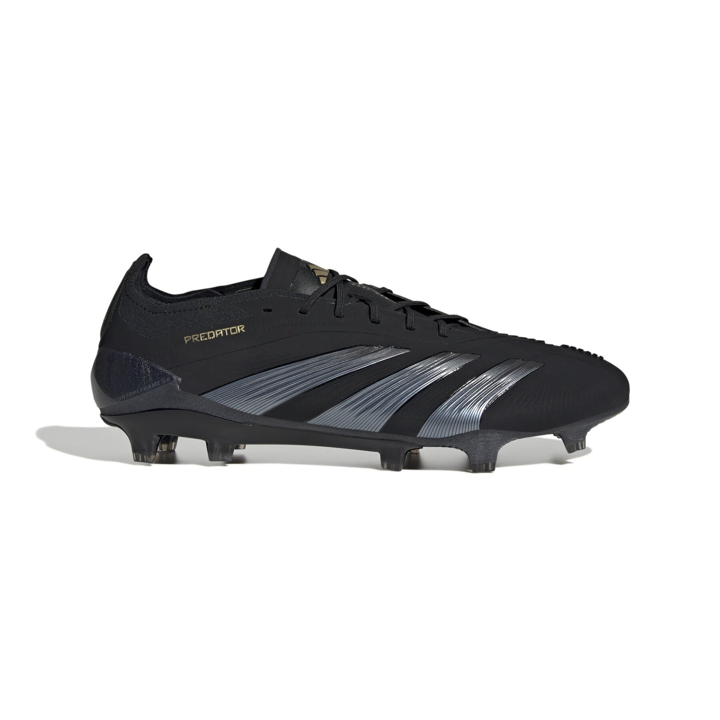 ADIDAS PREDATOR ELITE FG COLORE GRIGIO NERO ROSSO TERRENI IN ERBA NATURALE