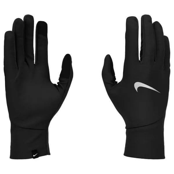 NIKE GUANTI PACER LIGHTWEIGHT THERMA-FIT NERO BIANCO INVERNO SPORT