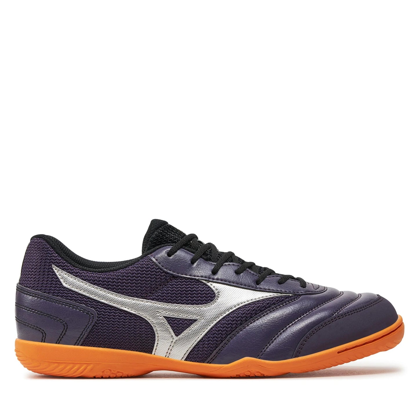 MIZUNO MRL SALA INDOOR SCARPETTE DA CALCETTO FUTSAL VIOLA ARGENTO