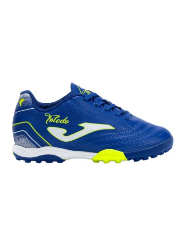 JOMA TOLEDO JR 2504 ROYAL BLUE INDOOR SALA SCARPE CALCETTO FUTSALBLU GIALLO BIANCO