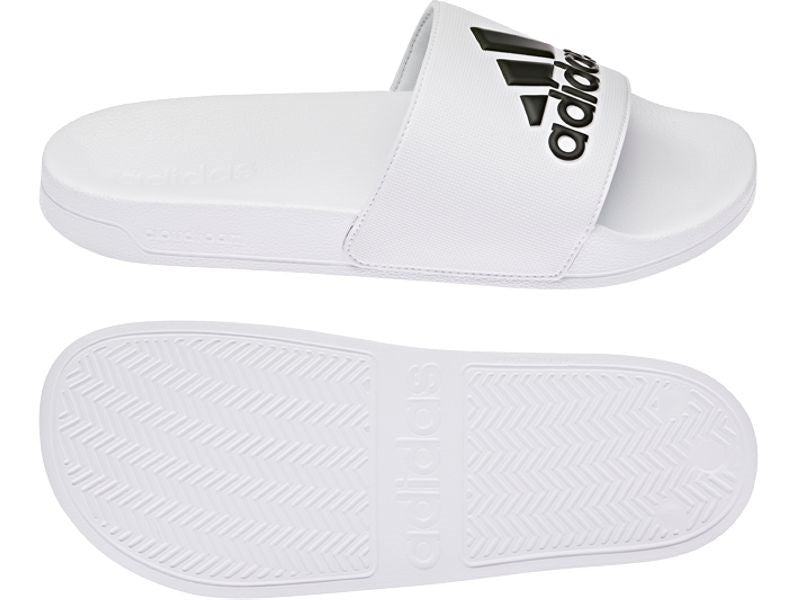 ADIDAS ADILETTE SHOWER NERO BIANCO CIABATTE DA DOCCIA