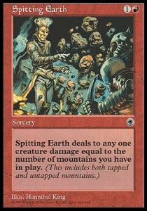 Spitting Earth