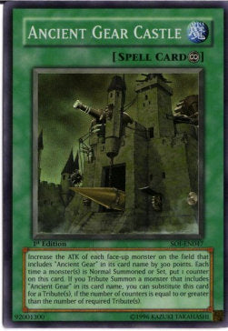 Ancient Gear Castle (V.1 - Super Rare) - Shadow of Infinity (Super Rare) [SOI-047]