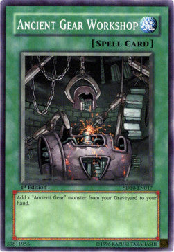 Ancient Gear Workshop - Structure Deck: Machine Re-Volt (Common) [SD10-017]