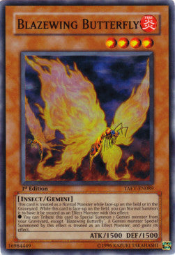 Blazewing Butterfly (V.1 - Super Rare) - Tactical Evolution (Super Rare) [TAEV-089]