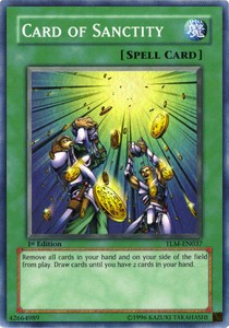 Card of Sanctity (V.1 - Super Rare) - The Lost Millennium (Super Rare) [TLM-037]