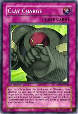 Clay Charge - Duelist Pack: Jaden Yuki (Super Rare) [DP1-030]