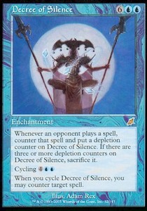 Decree of Silence - Scourge (Rare) [SCG-32]