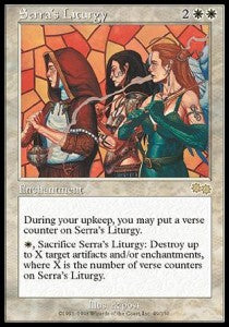 Serra's Liturgy - Urza's Saga (Rare) [USG-49]
