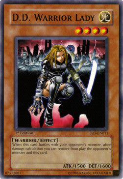 D.D. Warrior Lady - Structure Deck: Warrior's Triumph (Common) [SD5-011]