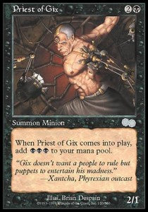 Priest of Gix - Urza's Saga (Uncommon) [USG-150]