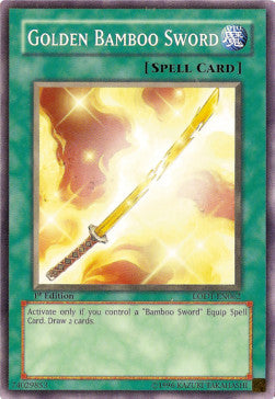 Golden Bamboo Sword - Light of Destruction (Common) [LODT-062]