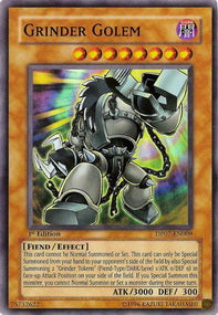 Grinder Golem - Duelist Pack: Jesse Anderson (Super Rare) [DP07-009]