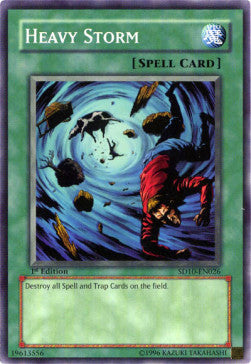 Heavy Storm - Structure Deck: Machine Re-Volt (Common) [SD10-026]
