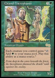 Citanul Hierophants - Urza's Saga (Rare) [USG-244]