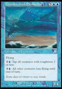 Thundercloud Elemental - Scourge (Uncommon) [SCG-54]