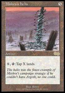 Mishra's Helix - Urza's Saga (Rare) [USG-302]