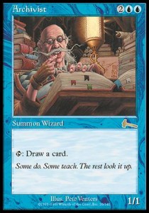 Archivist - Urza's Legacy (Rare) [ULG-26]