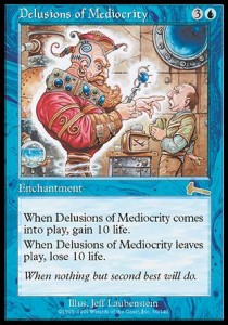 Delusions of Mediocrity - Urza's Legacy (Rare) [ULG-30]