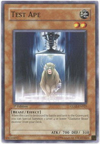 Test Ape - Gladiator's Assault (Common) [GLAS-025]