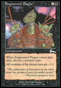 Engineered Plague - Urza's Legacy (Uncommon) [ULG-51]