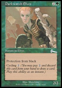 Darkwatch Elves - Urza's Legacy (Uncommon) [ULG-99]