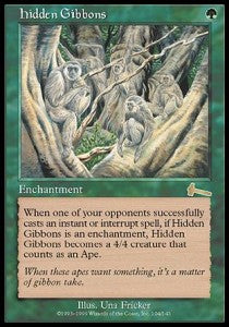 Hidden Gibbons - Urza's Legacy (Rare) [ULG-104]