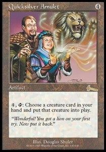Quicksilver Amulet - Urza's Legacy (Rare) [ULG-130]