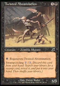 Twisted Abomination - Scourge (Common) [SCG-76]