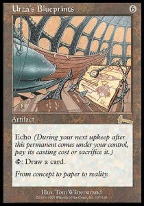 Urza's Blueprints - Urza's Legacy (Rare) [ULG-137]